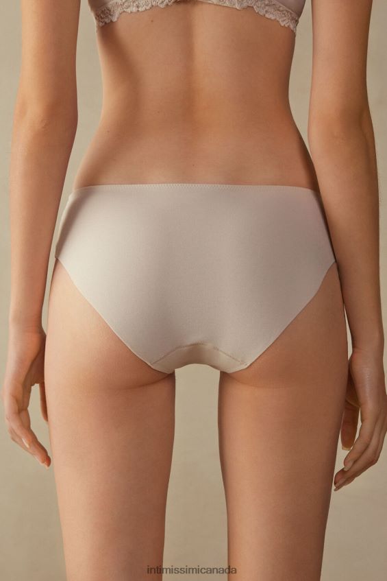 Underwear CA Intimissimi Women Pretty Flowers Seamless Cotton Briefs 2280-Pink Silk DD6R6T1016 - Image 4