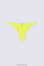 Underwear CA Intimissimi Women Pure Joy Brazilian Briefs 335J-Bright Yellow DD6R6T844 - Image 5