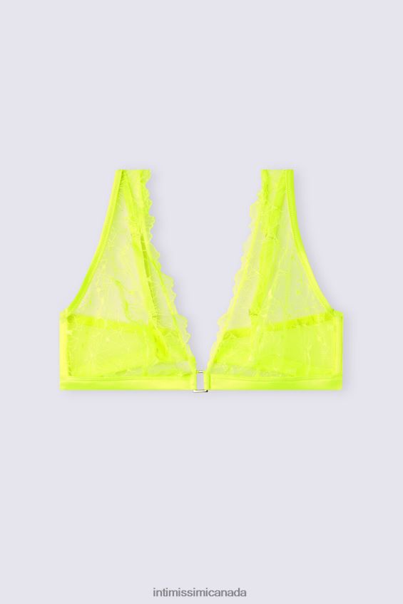 Underwear CA Intimissimi Women Pure Joy Triangle Bra 335J-Bright Yellow DD6R6T462 - Image 5