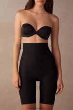 Underwear CA Intimissimi Women Seamless Microfibre Shaping Shorts 019-Black DD6R6T990