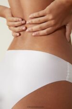 Underwear CA Intimissimi Women Seamless Microfibre Snug-Fit Panties 001-White DD6R6T1172 - Image 3