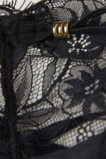 Underwear CA Intimissimi Women Sensual Flowers Thong 019-Black DD6R6T847 - Image 6