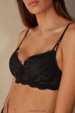 Underwear CA Intimissimi Women Sensual Unbounded Balconette Bra 019-Black DD6R6T639 - Image 3