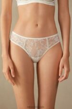 Underwear CA Intimissimi Women Shine High Like Stars Brazilian Briefs 2127-Powder White DD6R6T1011