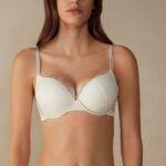 Underwear CA Intimissimi Women Shine High Like Stars Elettra Super Push-Up Bra 2127-Powder White DD6R6T630