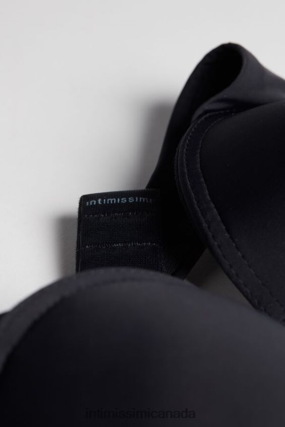 Underwear CA Intimissimi Women Simona Microfibre Super Push-Up Bra 019-Black DD6R6T817 - Image 7