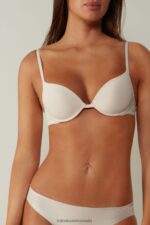 Underwear CA Intimissimi Women Simona Microfibre Super Push-Up Bra 2280-Pink Silk DD6R6T815