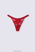 Underwear CA Intimissimi Women Sinful Fantasies '80s-Style Thong 9888-Sealing Wax Red DD6R6T850 - Image 5