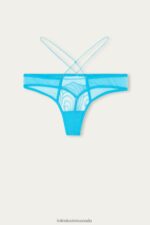 Underwear CA Intimissimi Women Steal the Show Thong 210J-Digital Turquoise DD6R6T978 - Image 5