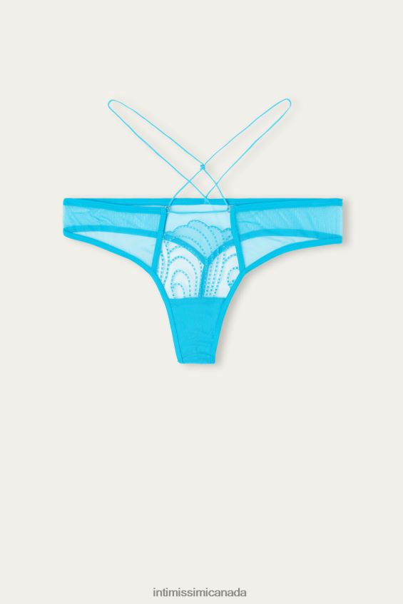 Underwear CA Intimissimi Women Steal the Show Thong 210J-Digital Turquoise DD6R6T978 - Image 5