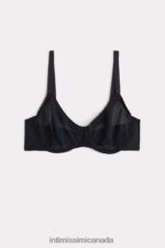 Underwear CA Intimissimi Women Sveva Invisible Touch Balconette Bra 019-Black DD6R6T779 - Image 6