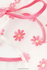 Underwear CA Intimissimi Women Sweet Like Daisies 80s-Style Brazilian Briefs 239J-Fuchsia/Powder White DD6R6T936 - Image 6