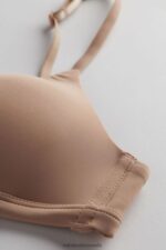 Underwear CA Intimissimi Women Tiziana Microfibre Triangle Bra 044-Soft Beige DD6R6T821 - Image 7