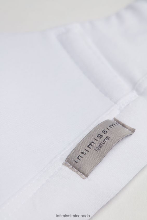 Underwear CA Intimissimi Women Tiziana Natural Cotton Triangle Bra 001-White DD6R6T741 - Image 7