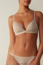 Underwear CA Intimissimi Women Tiziana Natural Cotton Triangle Bra 112I-Natural Blend DD6R6T716