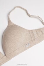 Underwear CA Intimissimi Women Tiziana Natural Cotton Triangle Bra 112I-Natural Blend DD6R6T716 - Image 7