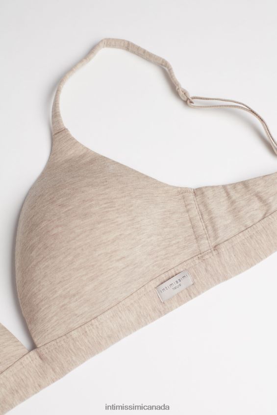Underwear CA Intimissimi Women Tiziana Natural Cotton Triangle Bra 112I-Natural Blend DD6R6T716 - Image 7