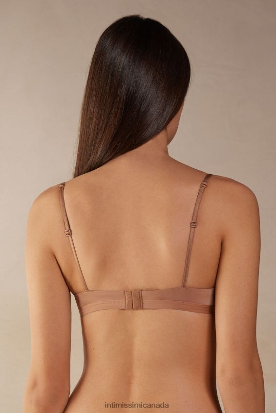 Underwear CA Intimissimi Women Tiziana Ultralight Microfibre Triangle Bra 417I-Medium Beige DD6R6T483 - Image 4