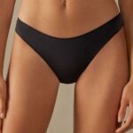 Underwear CA Intimissimi Women Ultralight Microfibre Low-Rise Briefs 019-Black DD6R6T1009